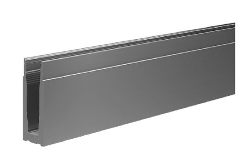 Set 1 Aluminium Bodenprofil 2.0, aufgesetzt