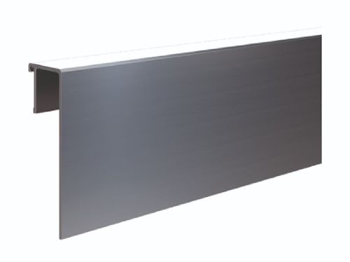 Set 7/8 Aluminium Abdeckprofil Bodenanschluss 2.0