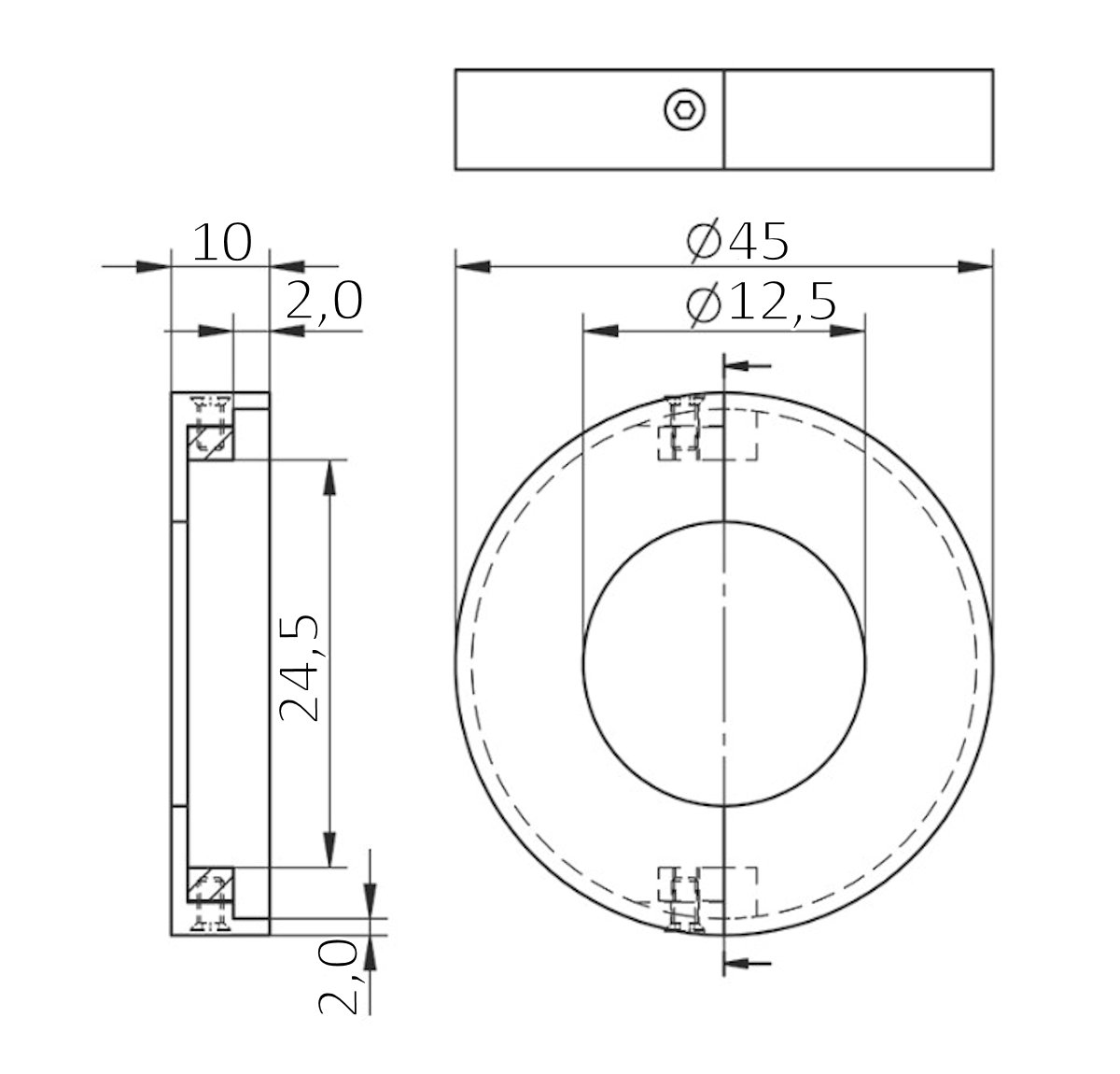 Zeichnung für E 40765