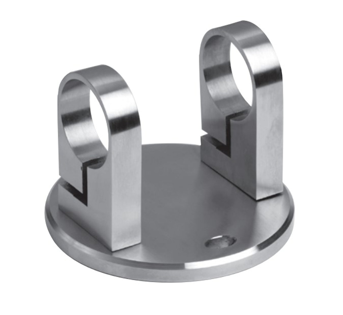 Edelstahl Wandanker mit Rohrschellen Edelstahl Wandanker mit Rohrschellen