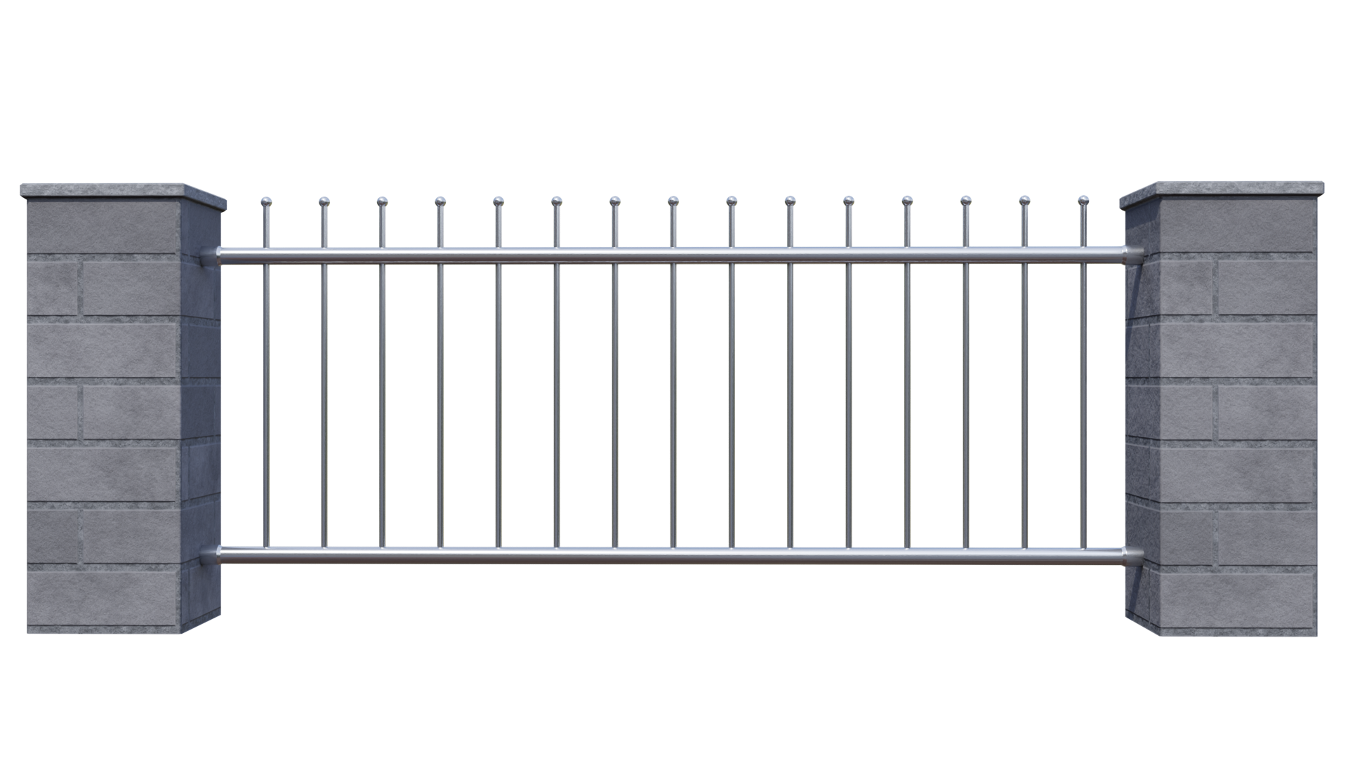 Edelstahl Zaunelement