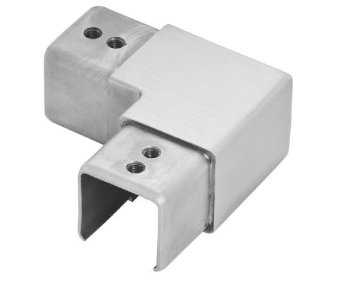 Eckbogen horizontal für Nutrohr 60x40mm